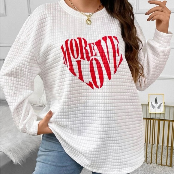 More Love Long Sleeve Tee - Picture 3 of 3